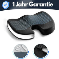 PosturePlus Orthopaedic 4D Seat Cushion-1 Cushion-Black-State of Style