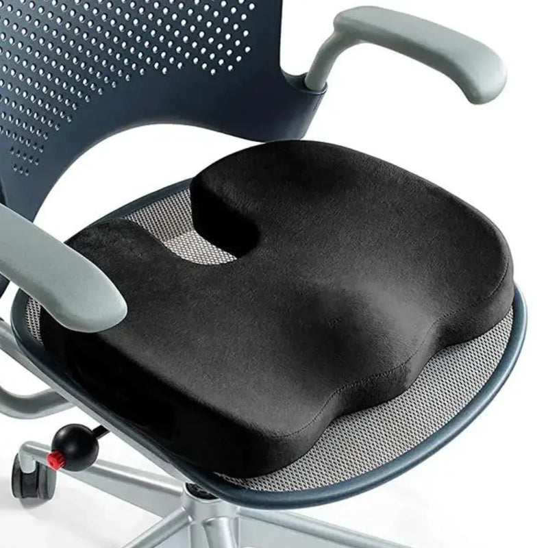 PosturePlus Orthopaedic 4D Seat Cushion-1 Cushion-Black-State of Style