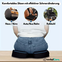 PosturePlus Orthopaedic 4D Seat Cushion-1 Cushion-Black-State of Style