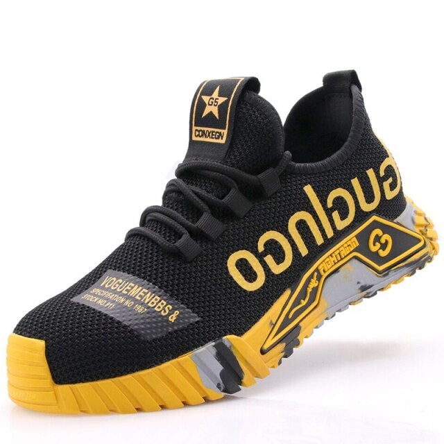 PowerGuard Antislip Safety Shoes-Yellow-6-State of Style