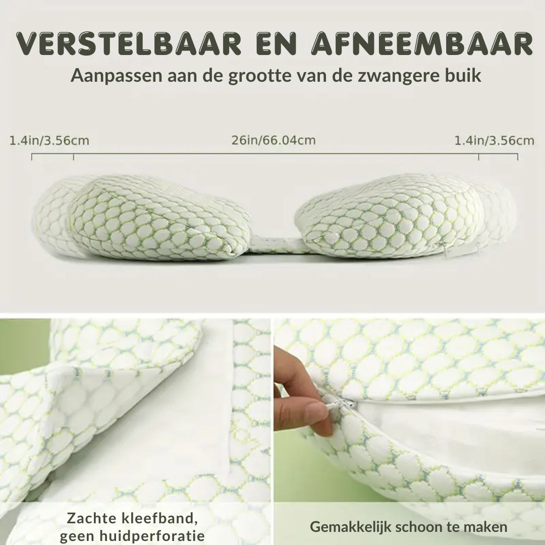 Pregnancy Pillow for Optimal Support - MamaComfort-Green-State of Style