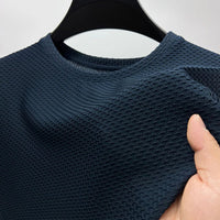 Premium Crew Neck Tee | Super Soft & Comfortable-Dark Blue-S-State of Style