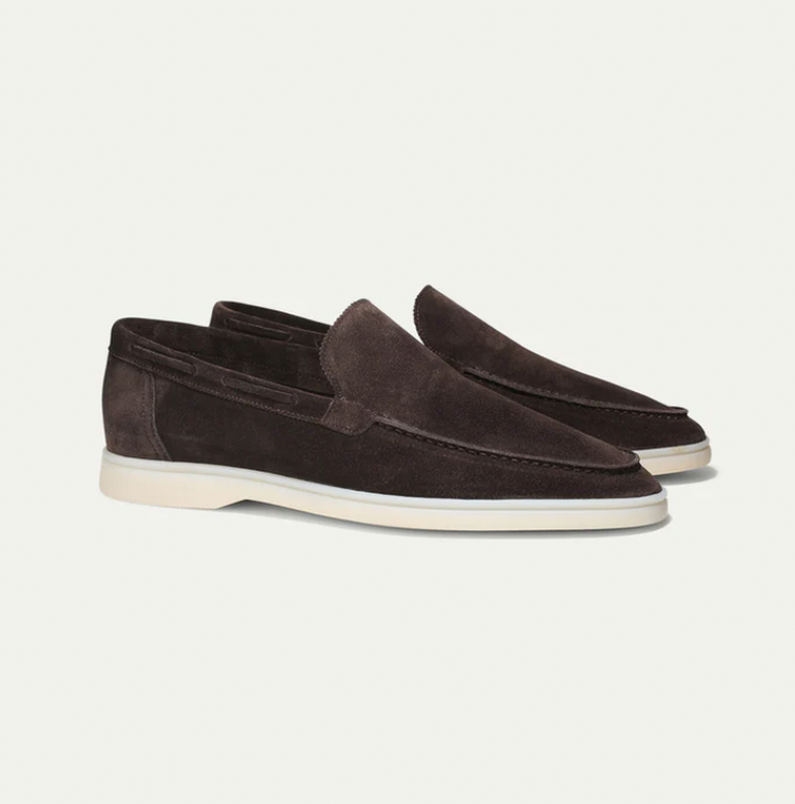 Premium Leather Loafers for Men - Ricardo-Dark Brown-5-State of Style