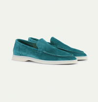 Premium Leather Loafers for Men - Ricardo-Dark Turquoise-5-State of Style