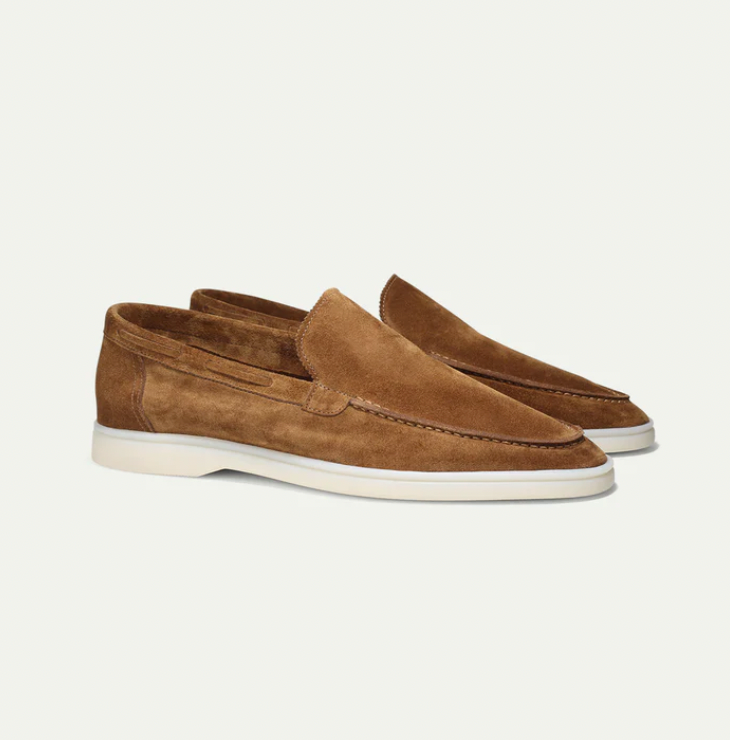 Premium Leather Loafers for Men - Ricardo-Light Brown-5-State of Style