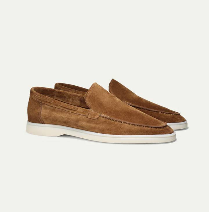 Premium Leather Loafers for Men - Ricardo-Light Brown-5-State of Style