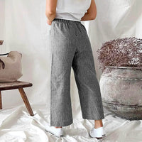 Premium Linen Pants for Women - Sophia-Pink-S-State of Style