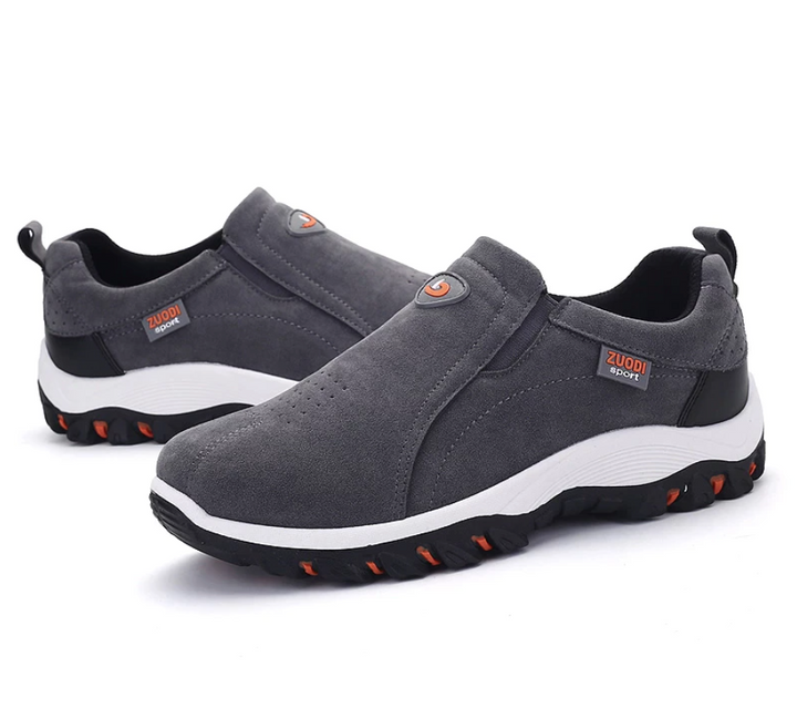 Premium Orthopedic Trekking Shoes for Men - PathMaster-Black-5-State of Style
