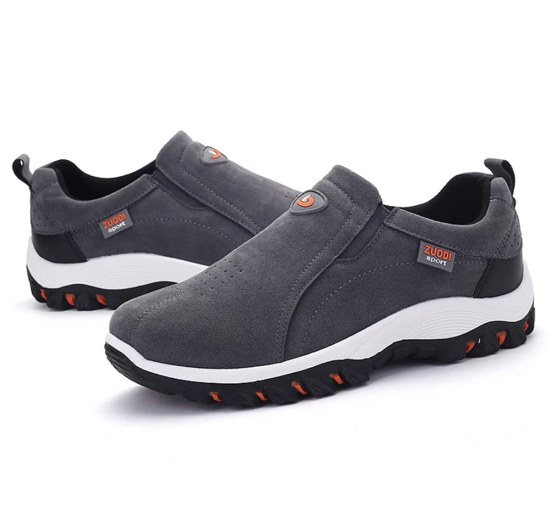 Premium Orthopedic Trekking Shoes for Men - PathMaster-Black-5-State of Style