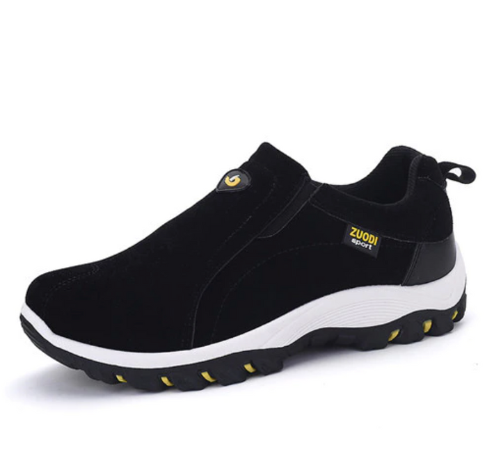 Premium Orthopedic Trekking Shoes for Men - PathMaster-Black-5-State of Style