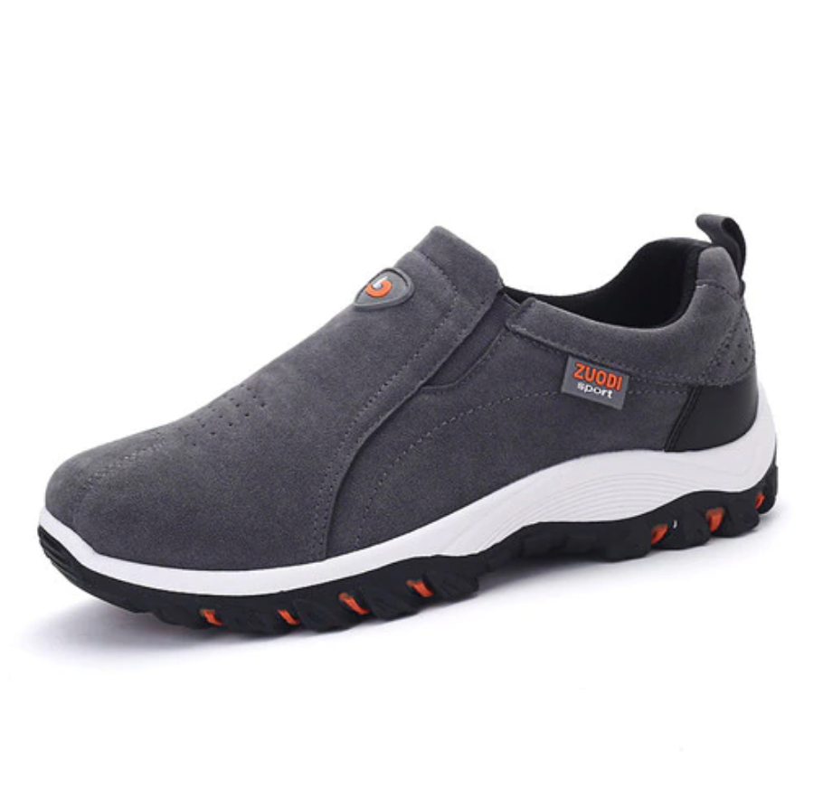 Premium Orthopedic Trekking Shoes for Men - PathMaster-Black-5-State of Style