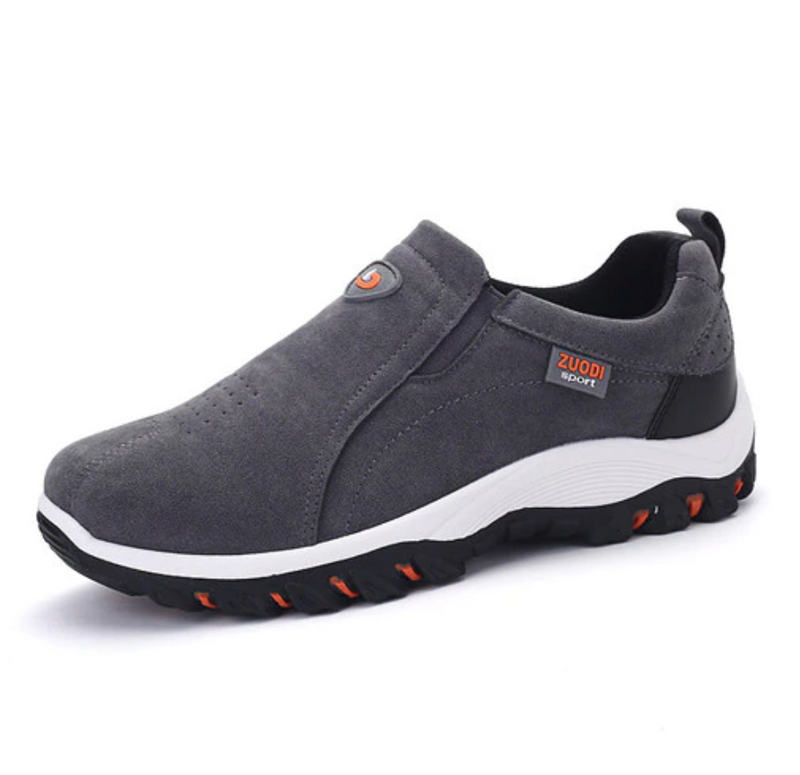 Premium Orthopedic Trekking Shoes for Men - PathMaster-Black-5-State of Style