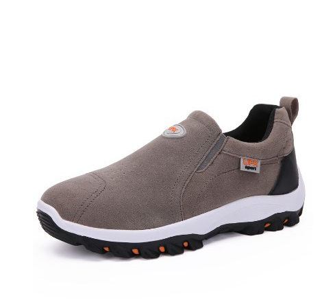 Premium Orthopedic Trekking Shoes for Men - PathMaster-Grey-5-State of Style