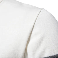 Premium Retro-Pattern Jumper - Leo-White-S-State of Style
