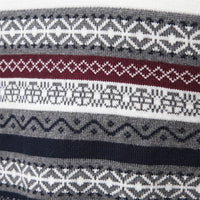 Premium Retro-Pattern Jumper - Leo-White-S-State of Style