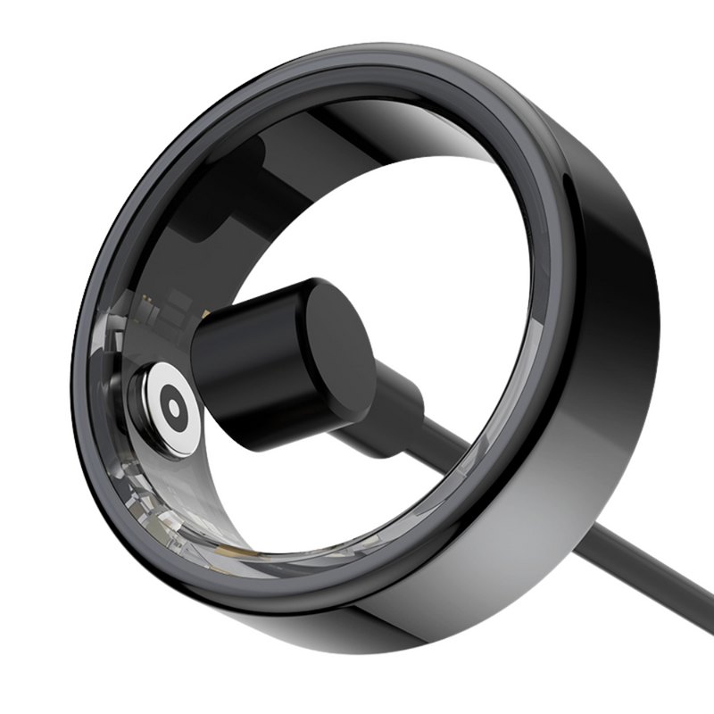 Premium Smart Fitness Ring - HealthRing-Black-8-State of Style