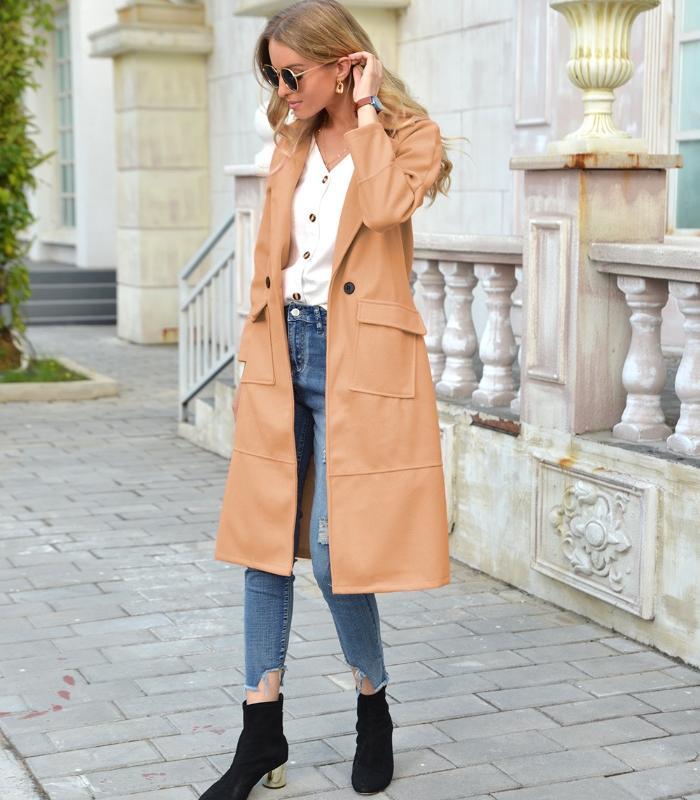 Premium Women's Jacket | Stylish & Comfortable-Khaki-XS-State of Style