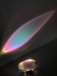 Prismatic Projector Lamp with LED – Lunara-S (Diameter 8cm x H 5cm)-State of Style