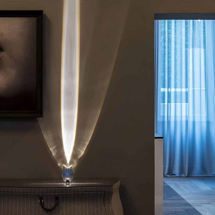 Prismatic Projector Lamp with LED – Lunara-S (Diameter 8cm x H 5cm)-State of Style