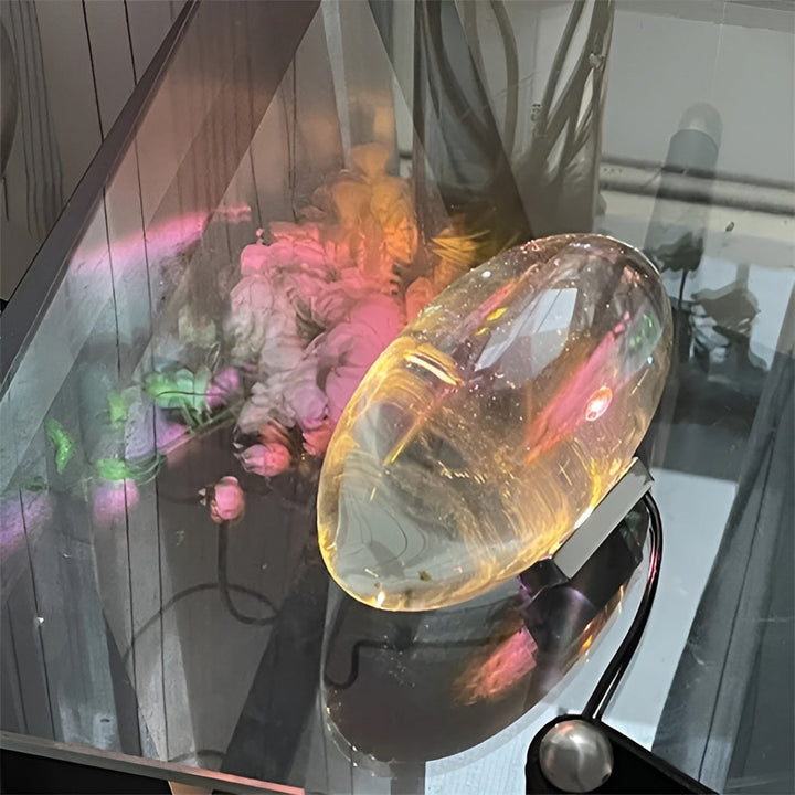 Prismatic Projector Lamp with LED – Lunara-S (Diameter 8cm x H 5cm)-State of Style