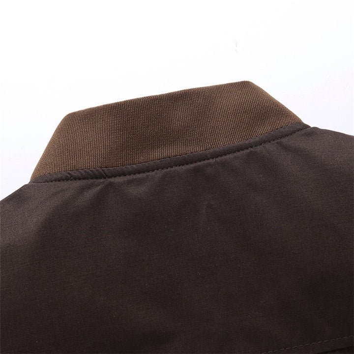 Light men's bomber transition jacket in vintage look – Adrian
