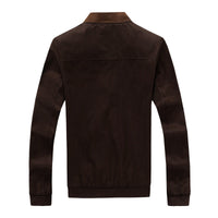 Light men's bomber transition jacket in vintage look – Adrian
