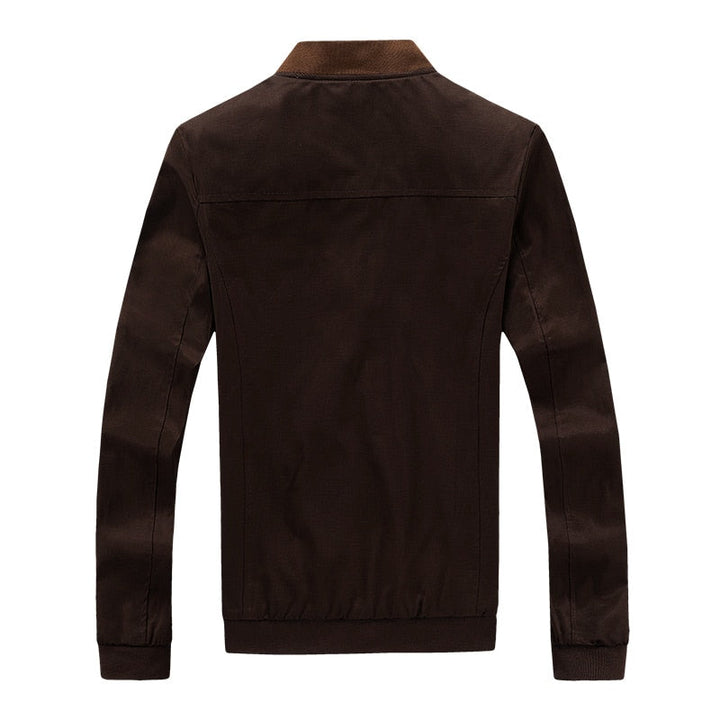 Light men's bomber transition jacket in vintage look – Adrian
