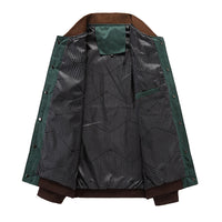 Light men's bomber transition jacket in vintage look – Adrian