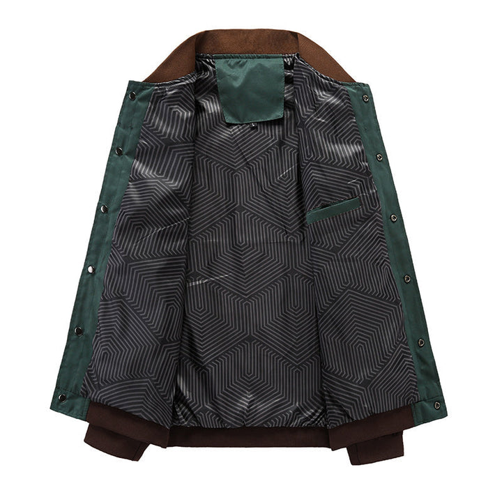 Light men's bomber transition jacket in vintage look – Adrian