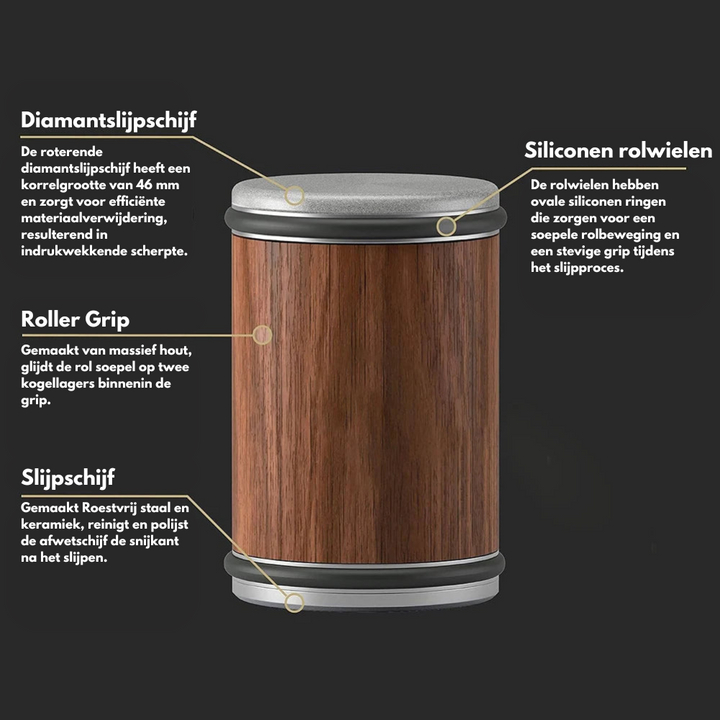 Professional Knife Sharpener - SharpPro™-Natural wood-State of Style