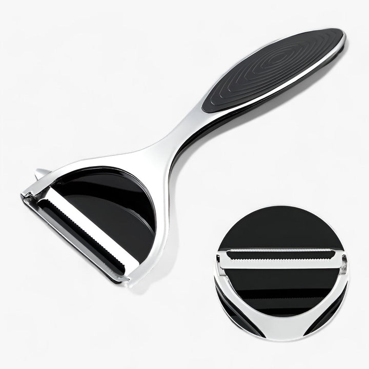 ProPeeler Stainless Steel Peeler-Black toothed-State of Style