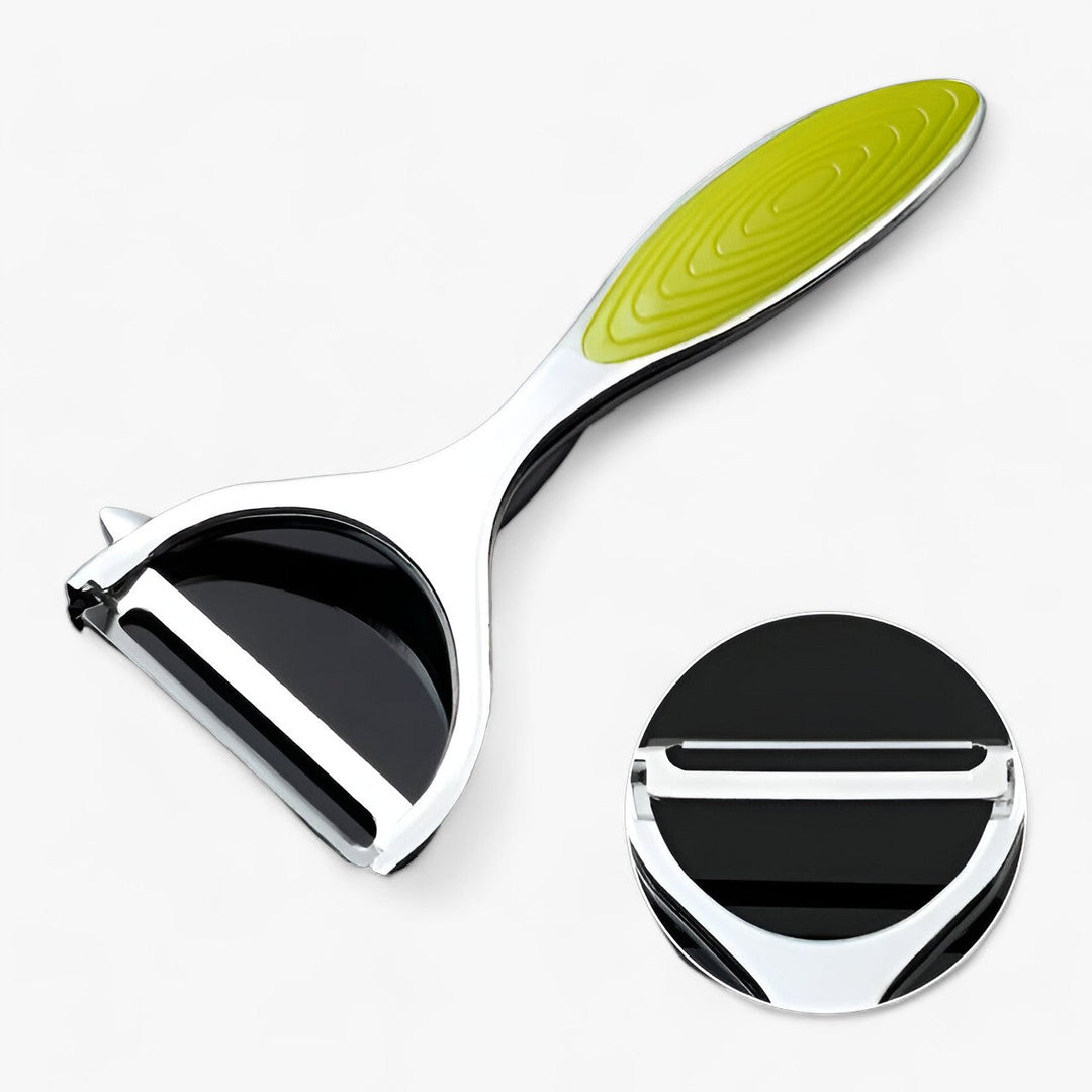 ProPeeler Stainless Steel Peeler-Green smooth-State of Style