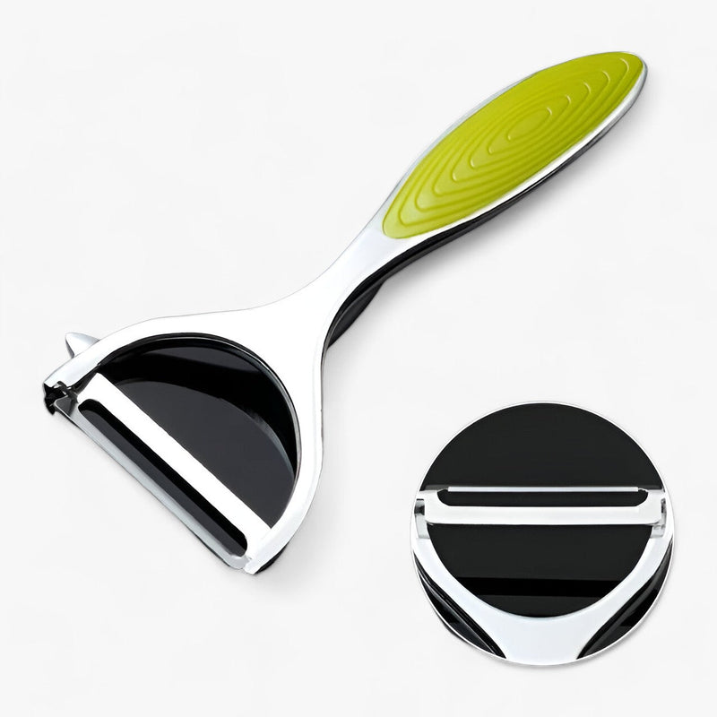 ProPeeler Stainless Steel Peeler-Green smooth-State of Style