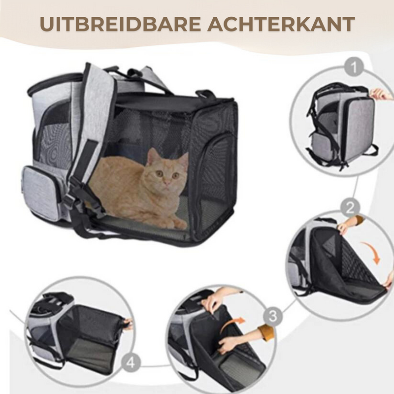 PurrPack™ Cat Backpack-Grey-State of Style