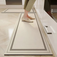 Quick Dry Super Absorbent Non-Slip Kitchen Mat - SplashEase-40 cm x60 cm-Double Line-State of Style