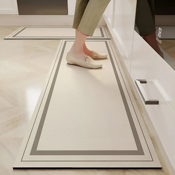 Quick Dry Super Absorbent Non-Slip Kitchen Mat - SplashEase-40 cm x60 cm-Double Line-State of Style