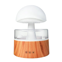 RainGlow Cloud Rain Humidifier-Wood-State of Style