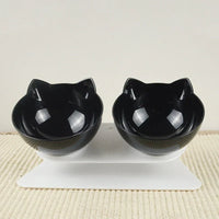 Raised Cat Bowl - ErgoBowl-Black-State of Style
