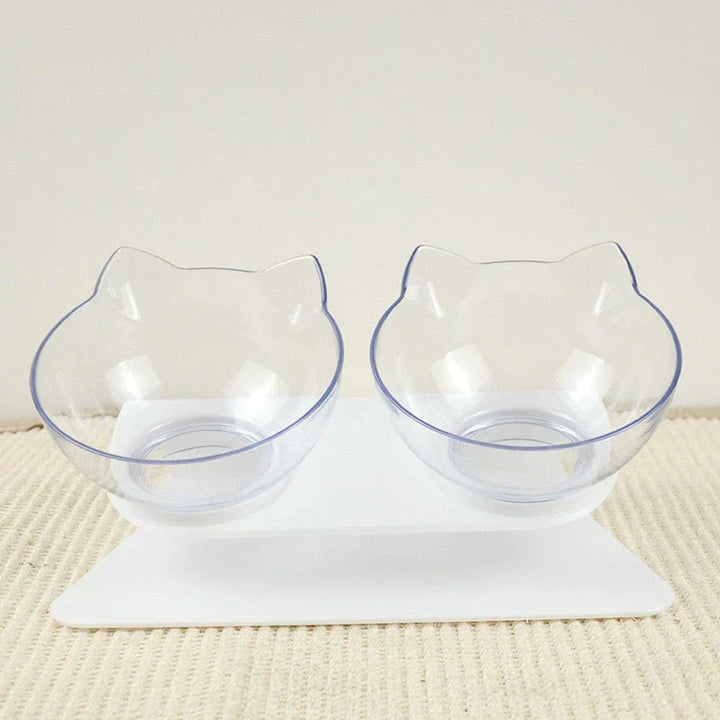 Raised Cat Bowl - ErgoBowl-Transparent-State of Style
