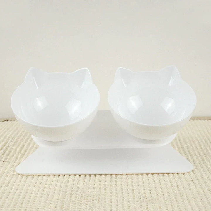 Raised Cat Bowl - ErgoBowl-White-State of Style
