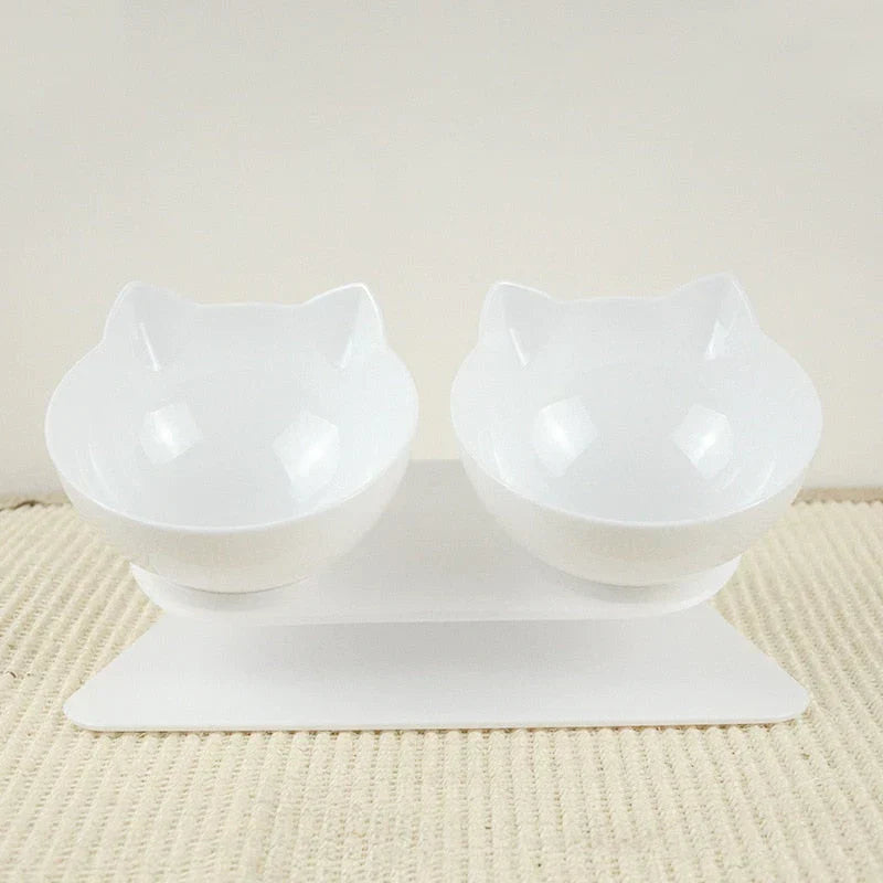 Raised Cat Bowl - ErgoBowl-White-State of Style