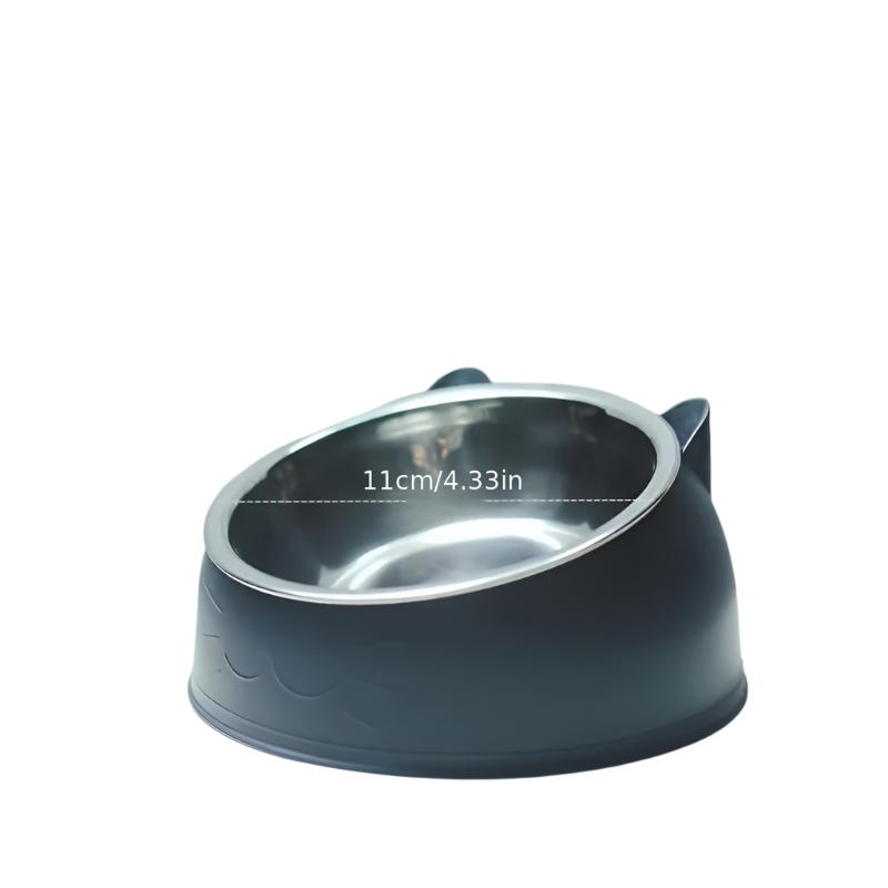 Raised Cat Food Bowl - ComfortBowl-Black-State of Style