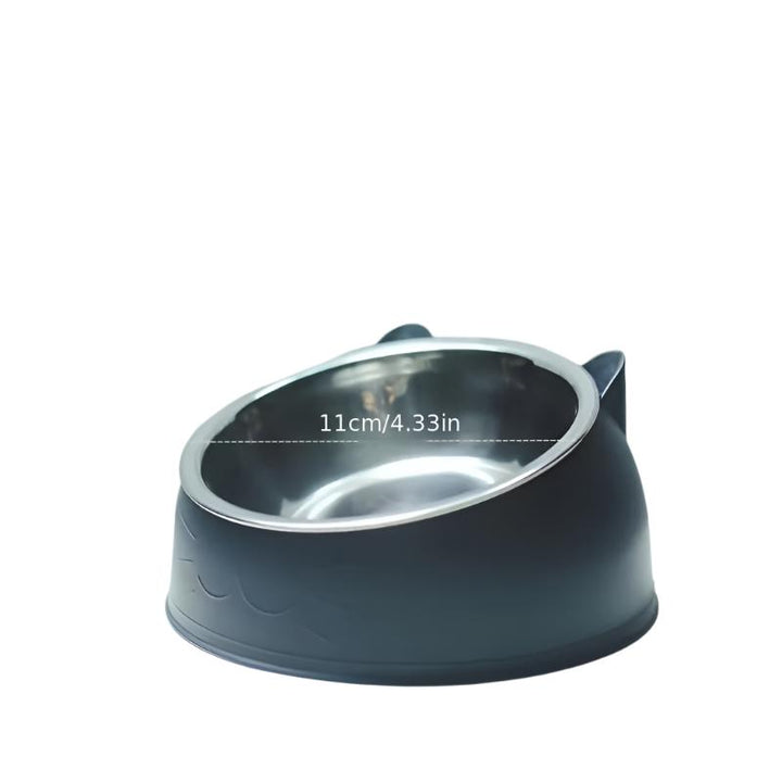 Raised Cat Food Bowl - ComfortBowl-Black-State of Style