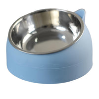Raised Cat Food Bowl - ComfortBowl-Light blue-State of Style