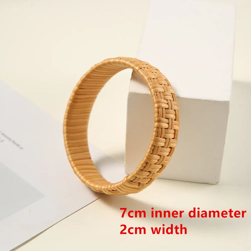 Rattan Woven Bangles | Elegant and Versatile Jewellery-OPTION 3-State of Style