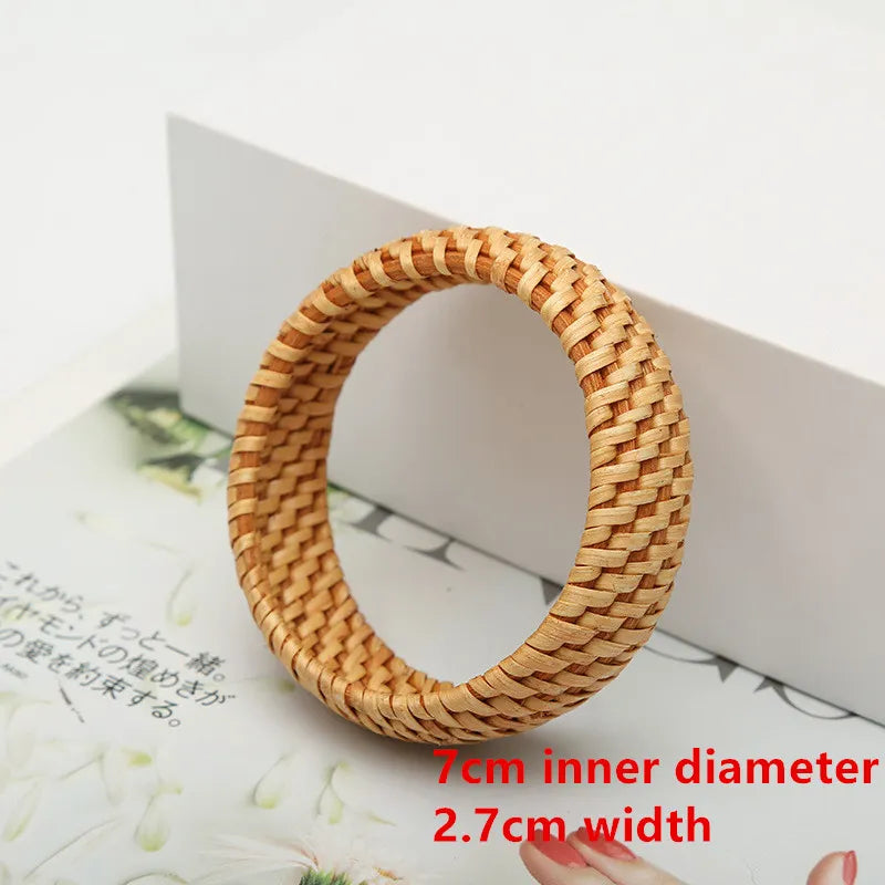 Rattan Woven Bangles | Elegant and Versatile Jewellery-OPTION 5-State of Style