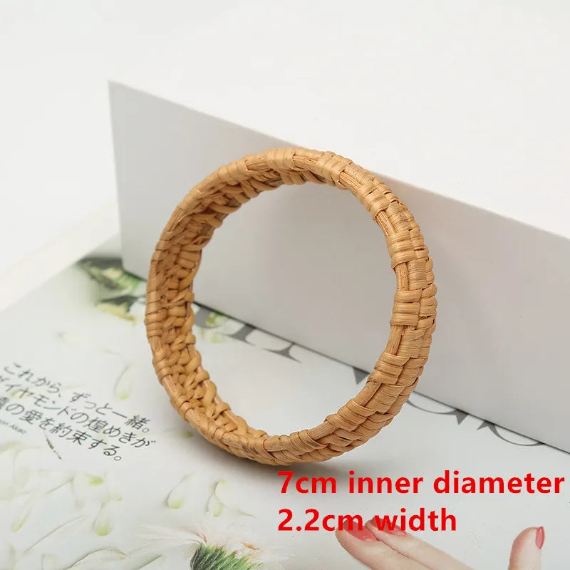 Rattan Woven Bangles | Elegant and Versatile Jewellery-OPTION 6-State of Style