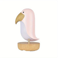 Rechargeable Bird Night Light - PeckLight-Pink-State of Style