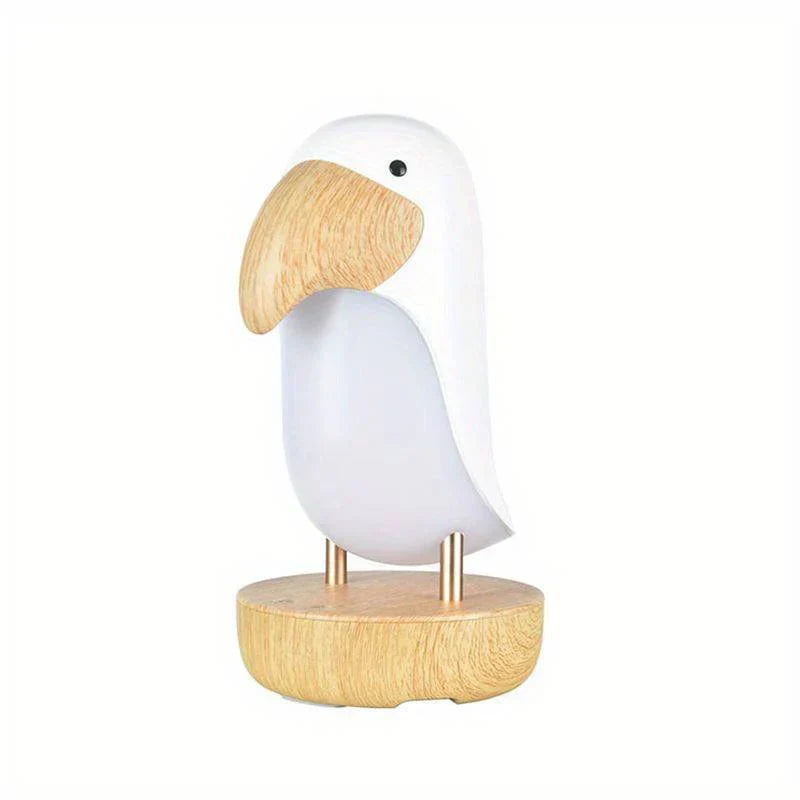 Rechargeable Bird Night Light - PeckLight-White-State of Style