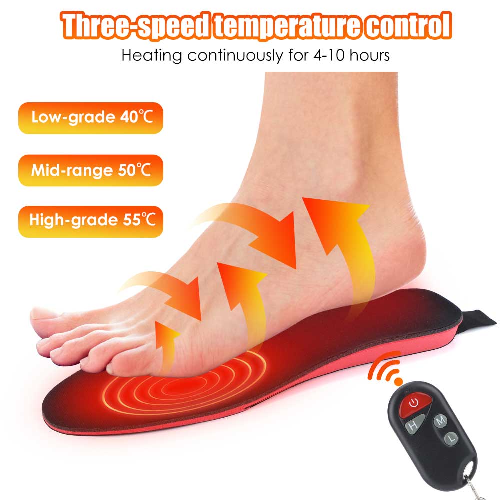Rechargeable Heated Insoles - Aurora-2.5-9 (Women)-State of Style